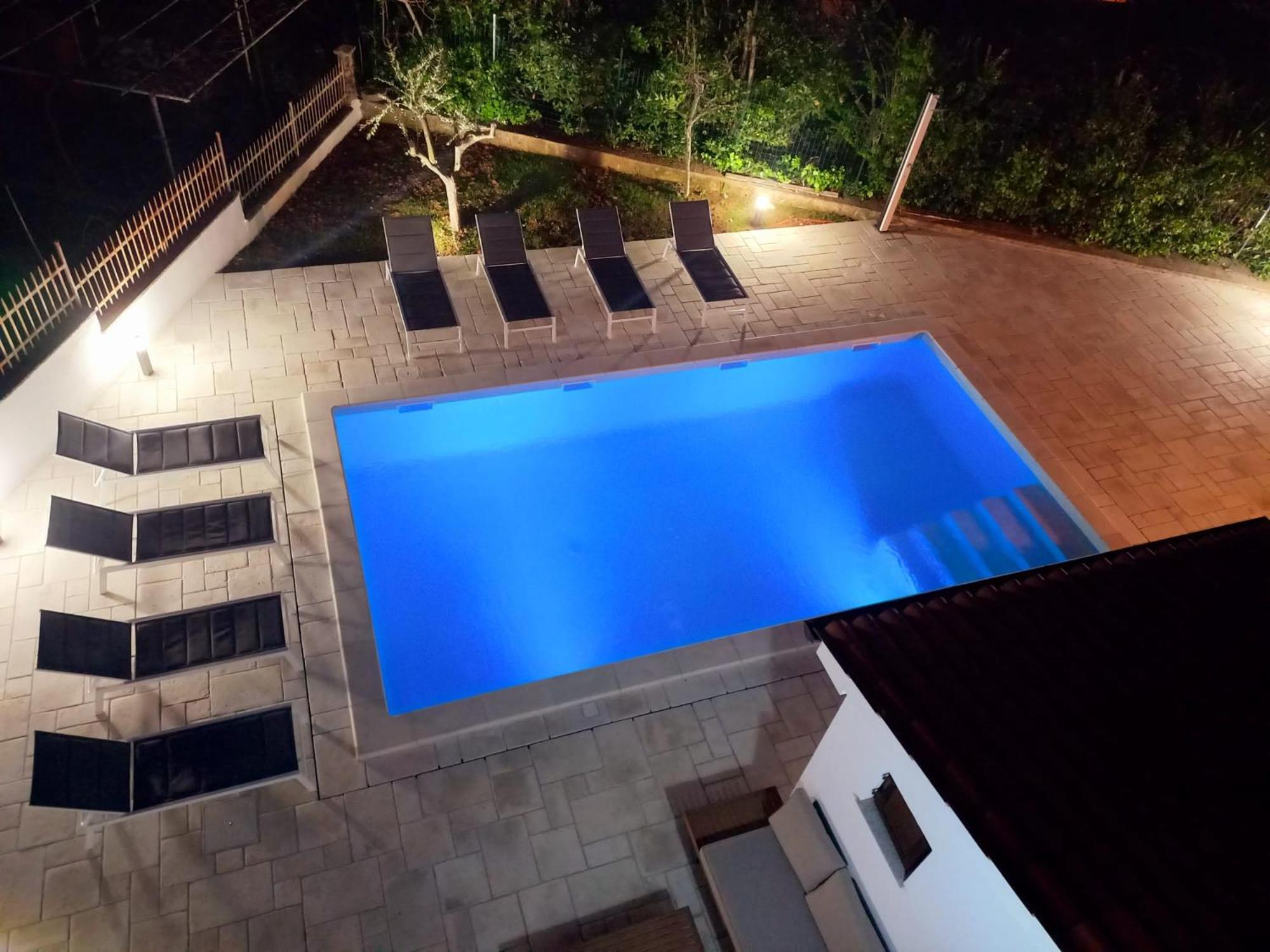 Big Swimming Pool Apartment Monvidal Pula Luaran gambar